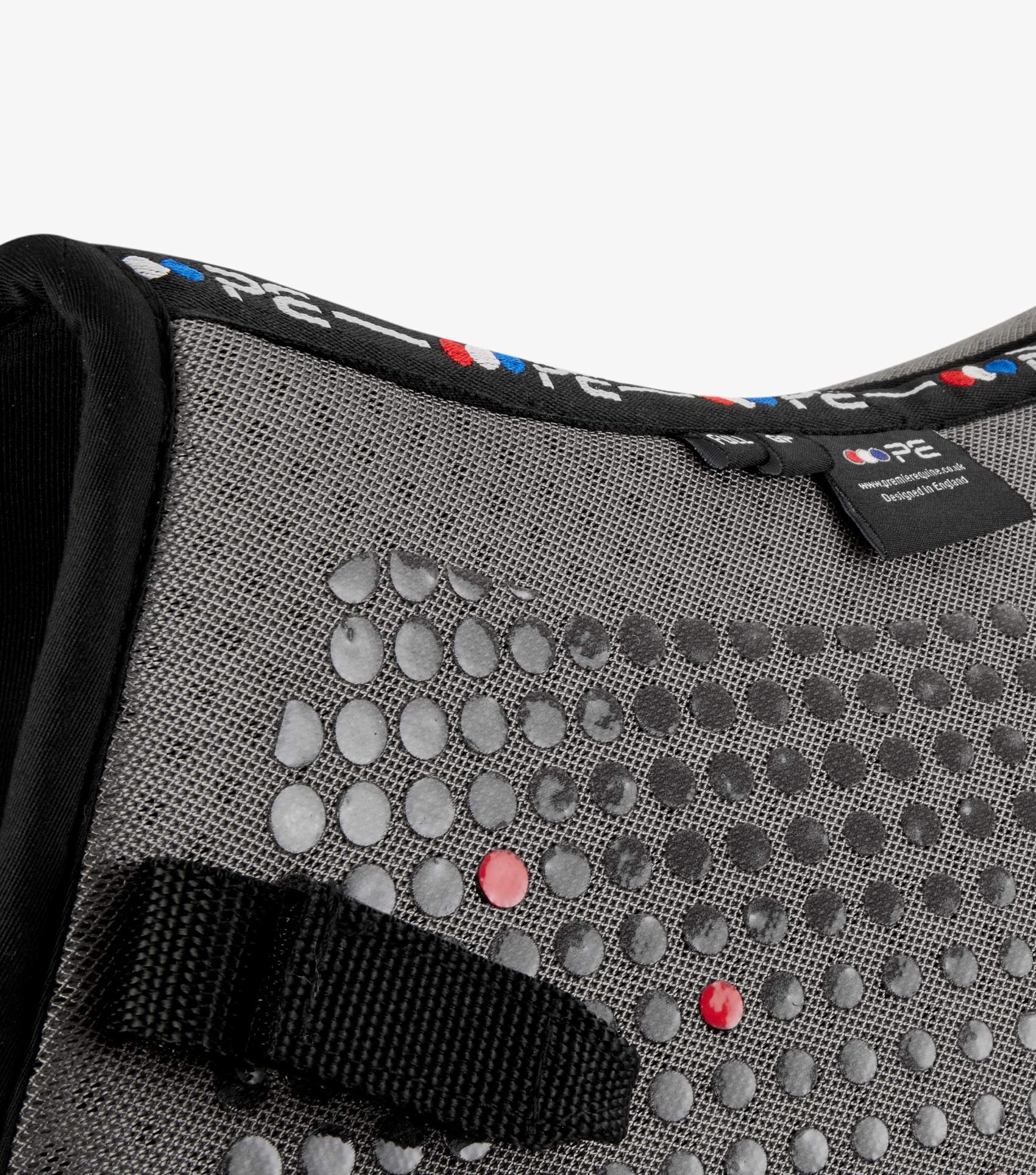 Description:Close Contact Airtechnology Anti Slip GP/Jump Square_Colour:Grey_Position:6