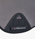 Load image into Gallery viewer, Description:Close Contact Airtechnology Shockproof Wool European Saddle Pad - Dressage Square_Colour:Grey/Black Wool_Position:3
