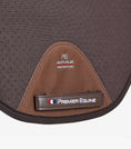 Load image into Gallery viewer, Description:Close Contact Airtechnology Shockproof Wool European Saddle Pad - GP/Jump Square_Colour:Brown/Brown Wool_Position:3
