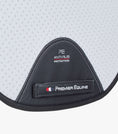 Load image into Gallery viewer, Description:Close Contact Airtechnology Shockproof Wool European Saddle Pad - GP/Jump Square_Colour:White/Black Wool_Position:3
