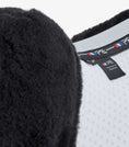 Load image into Gallery viewer, Description:Close Contact Airtechnology Shockproof Wool European Saddle Pad - GP/Jump Square_Colour:White/Black Wool_Position:2

