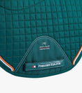 Load image into Gallery viewer, Description:Close Contact Merino Wool European Saddle Pad - GP/Jump Square_Colour:Green/Green Wool_Position:3
