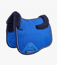 Load image into Gallery viewer, Description:Close Contact Merino Wool European Saddle Pad - Dressage Square_Colour:Royal Blue/Navy Wool_Position:1
