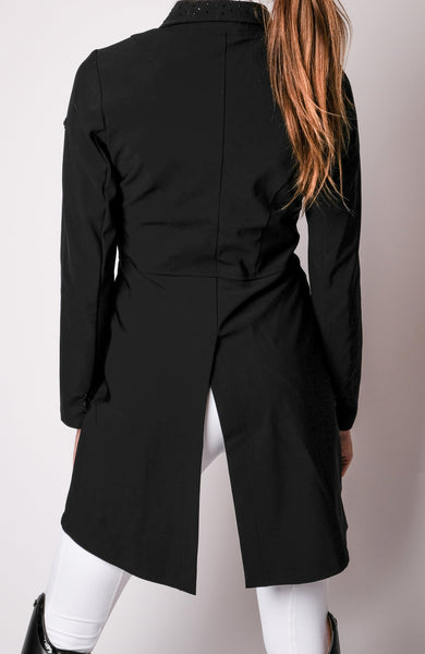Long Tailcoat w. Crystals ‚Äì Black