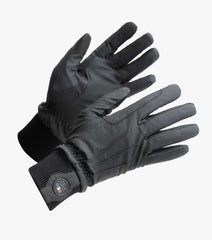 Description:Dajour Waterproof Riding Gloves_Color:Black_Position:1