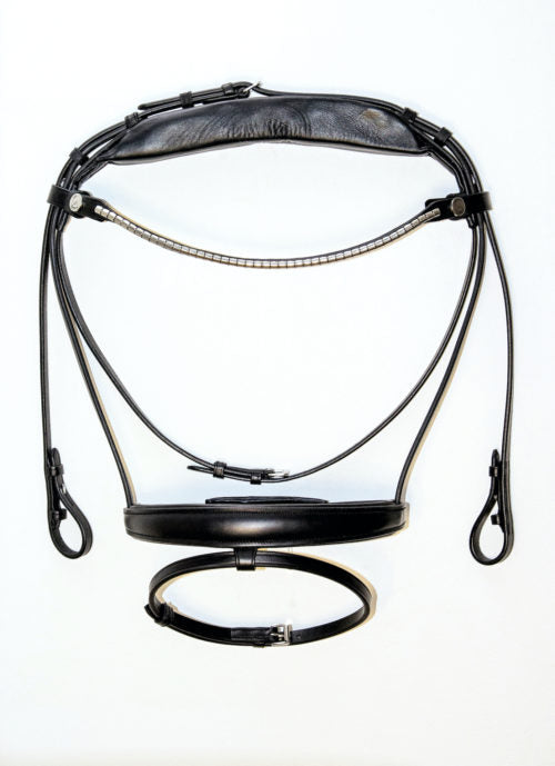 Finesse Single Bridle Jumping Brown/Brown Silver