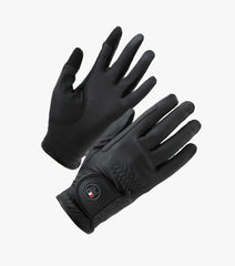 Description:Metaro Ladies Riding Gloves_Color:Black_Position:1