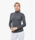 Load image into Gallery viewer, Description:Ombretta Ladies Technical Riding Top_Color:Anthracite Grey_Position:1
