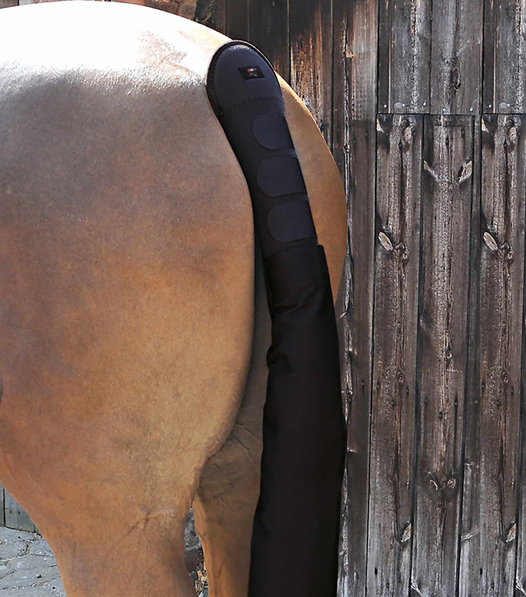 Padded Horse Tail Guard with Tail Bag – Horse By Horse