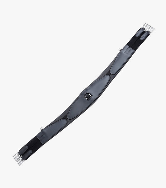 Description:Pandino Anatomic Leather Girth_Color:Black_Position:1