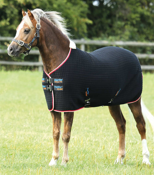 Description:PremTex Pony Cooler Rug_Color:Black_Position:1