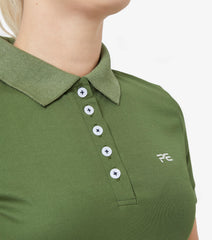 Description:Pro Polo Ladies Technical Riding Shirt_Color:Green_Position:3