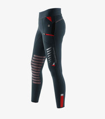 Description:Rexa Ladies Gel Knee Pull On Riding Tights_Color:Anthracite Grey_Position:2