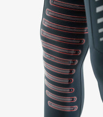 Description:Rexa Ladies Gel Knee Pull On Riding Tights_Color:Anthracite Grey_Position:5