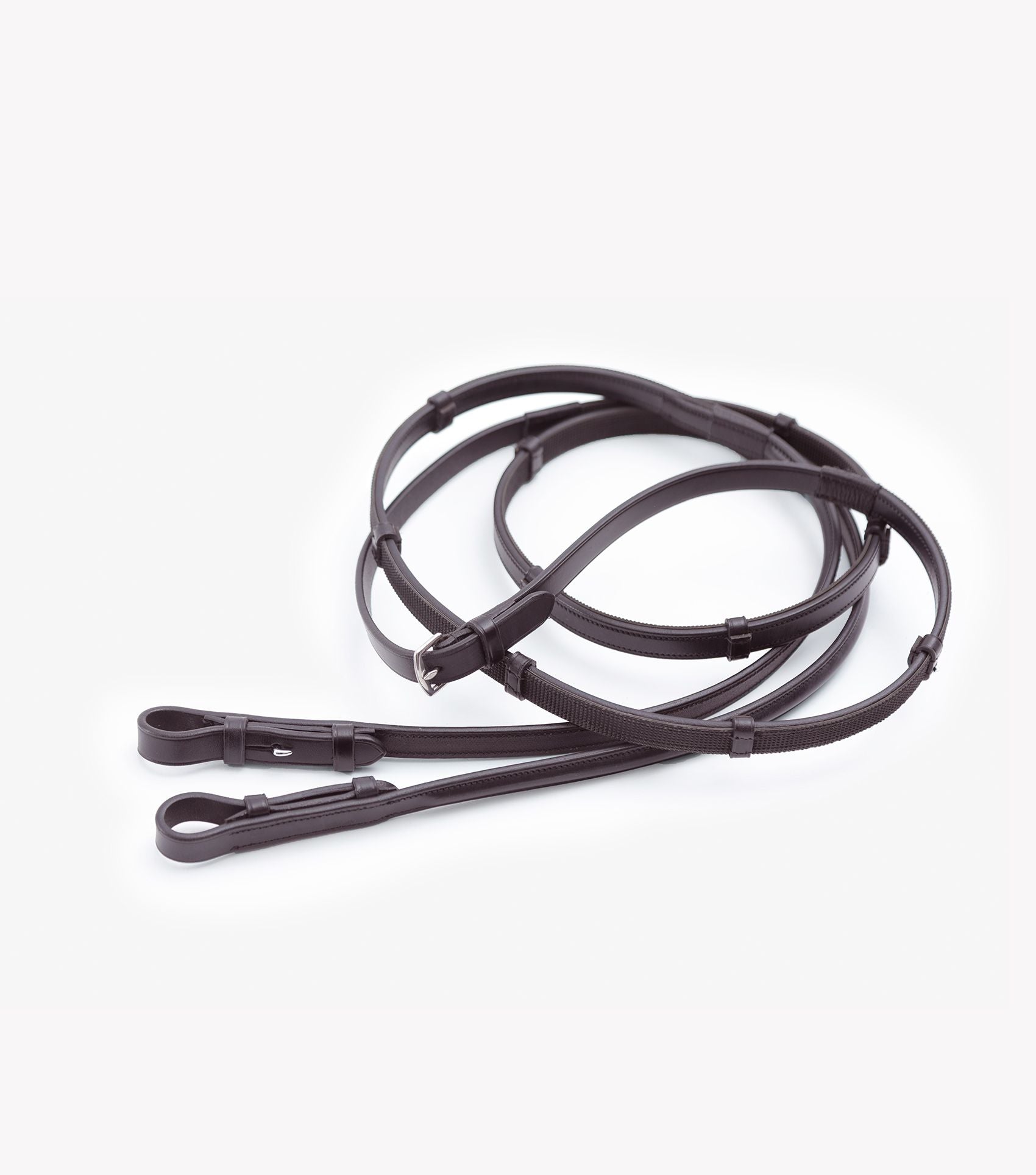 Salvatore Rubber & Leather Grip Reins