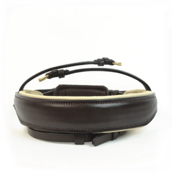 Bridle2Fit Custom Noseband S1 Havanna