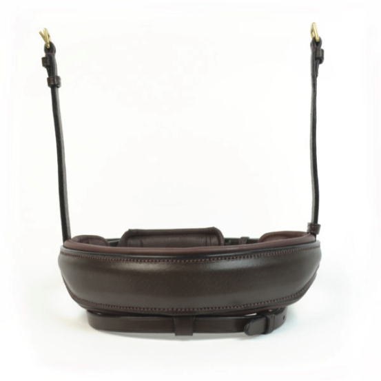 Bridle2Fit Custom Noseband S1 Havanna