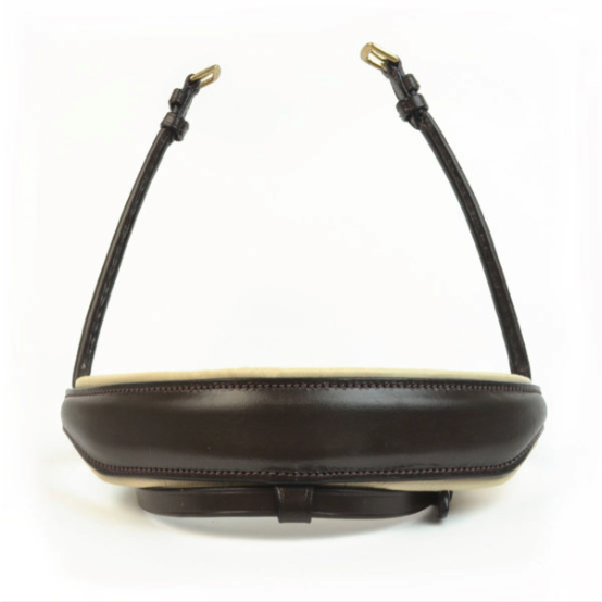 Bridle2Fit Custom Noseband S1 Havanna