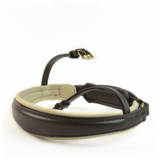 Bridle2Fit Noseband S3 Havanna