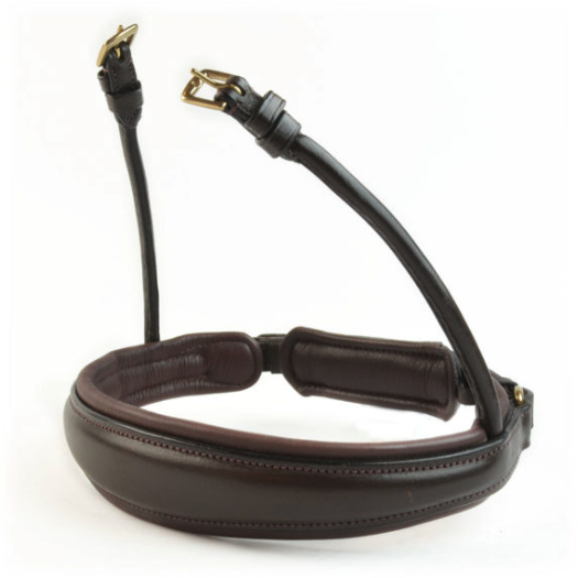 Bridle2Fit Noseband S3 Havanna