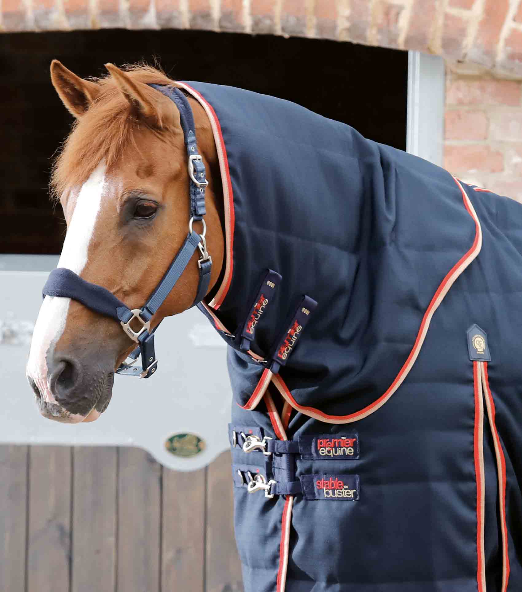 Description:Stable Buster 100 Stable Rug Neck Cover (100g Fill)