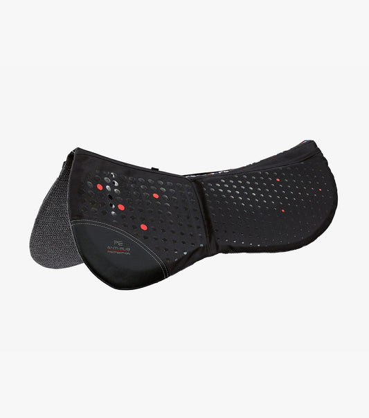 Description:Tech Grip Pro Anti-Slip Correction Saddle Pad_Colour:Black_Position:1