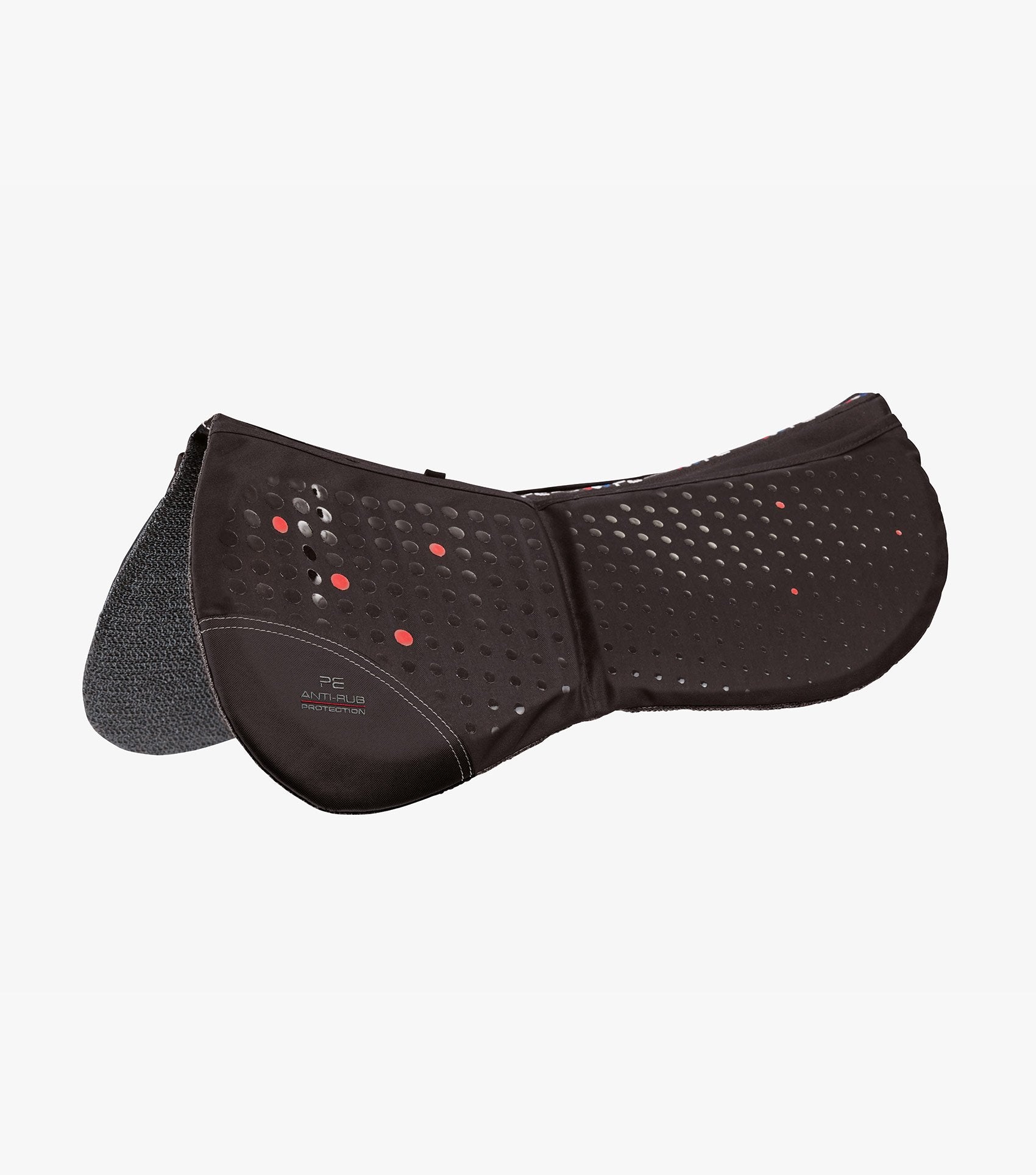 Description:Tech Grip Pro Anti-Slip Correction Saddle Pad_Colour:Brown_Position:1