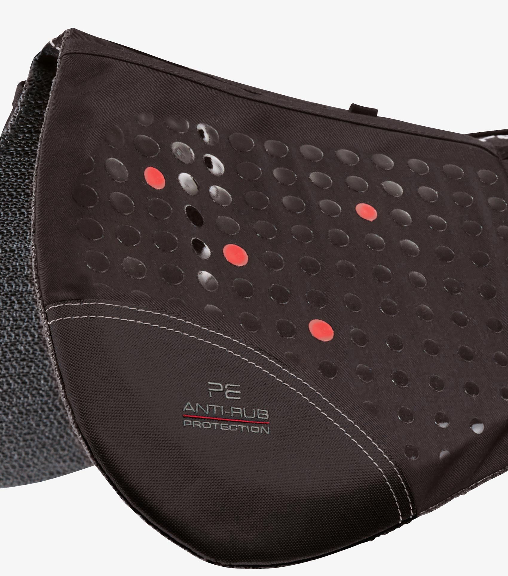 Description:Tech Grip Pro Anti-Slip Correction Saddle Pad_Colour:Brown_Position:2
