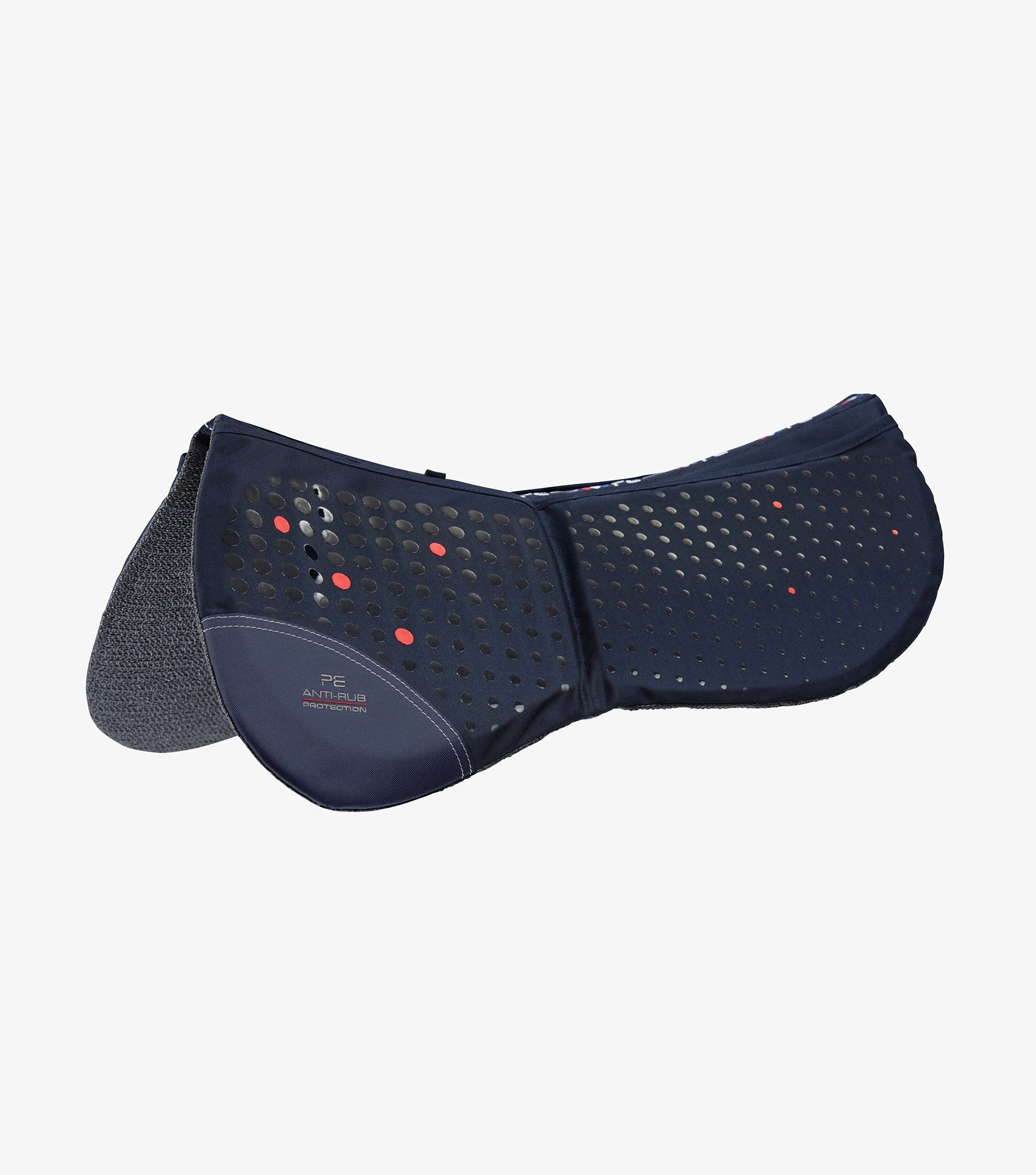 Description:Tech Grip Pro Anti-Slip Correction Saddle Pad_Colour:Navy_Position:1