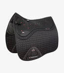 Description:Close Contact Tech Grip Pro Anti-Slip Saddle Pad - Dressage Square_Colour:Black_Position:1