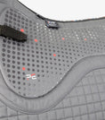 Load image into Gallery viewer, Description:Close Contact Tech Grip Pro Anti-Slip Saddle Pad - Dressage Square_Colour:Grey_Position:2
