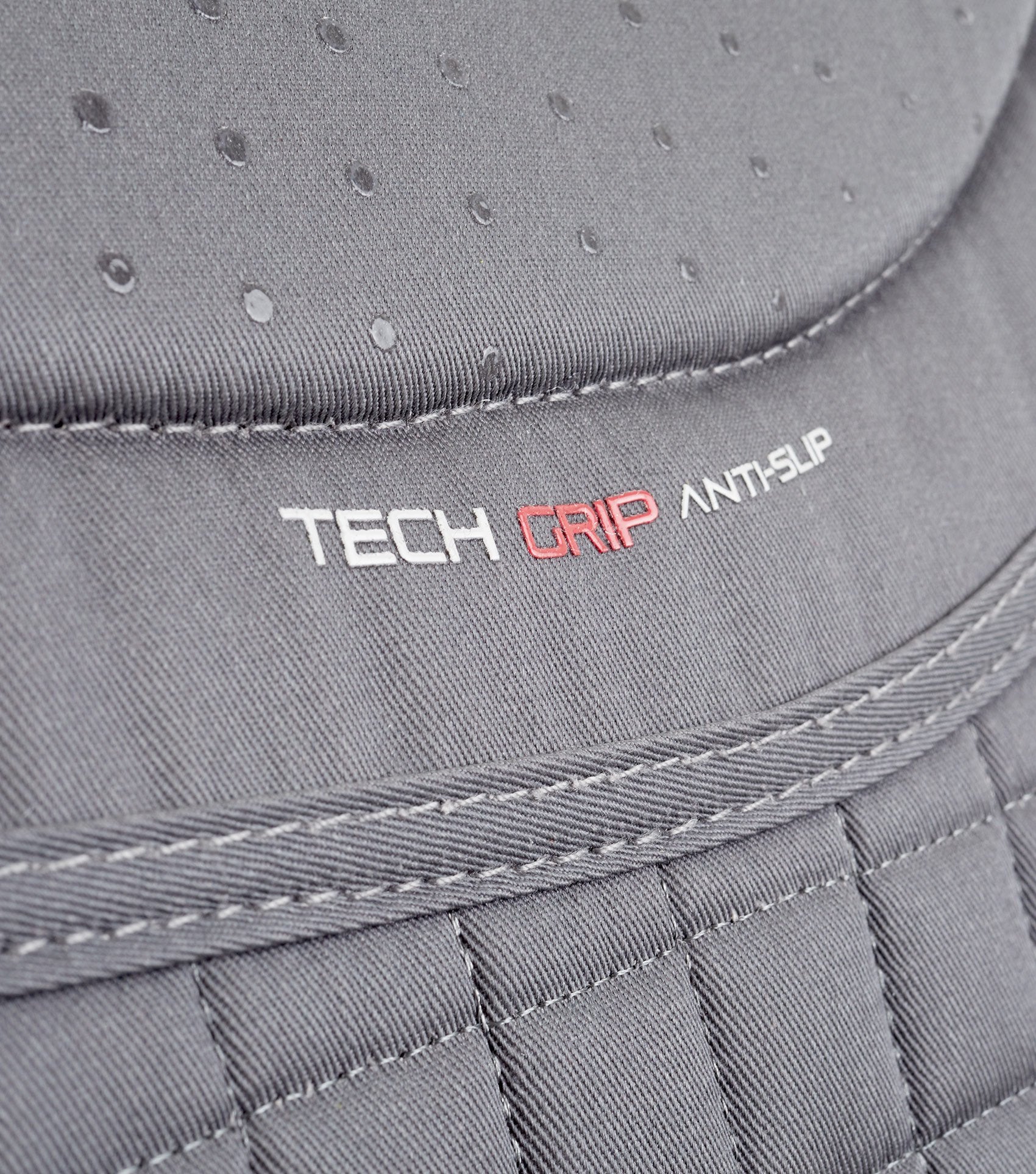 Description:Close Contact Tech Grip Pro Anti-Slip Saddle Pad - Dressage Square_Colour:Grey_Position:4