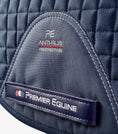 Load image into Gallery viewer, Description:Close Contact Tech Grip Pro Anti-Slip Saddle Pad - GP/Jump Square_Colour:Navy_Position:3
