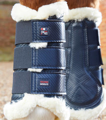 Description:Techno Wool Brushing Boots_Color:Navy_Position:3