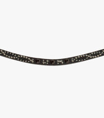 Description:Vivere Shaped Diamante Browband_Color:Black_Option:Black_Position:2