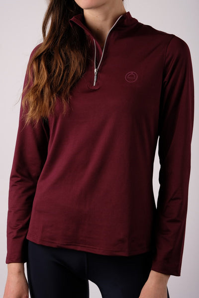 Melanie Mon-Tech Longsleeve - Plum