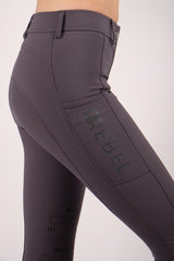 Rebel Echo Normalwaist - Grey, Kneegrip