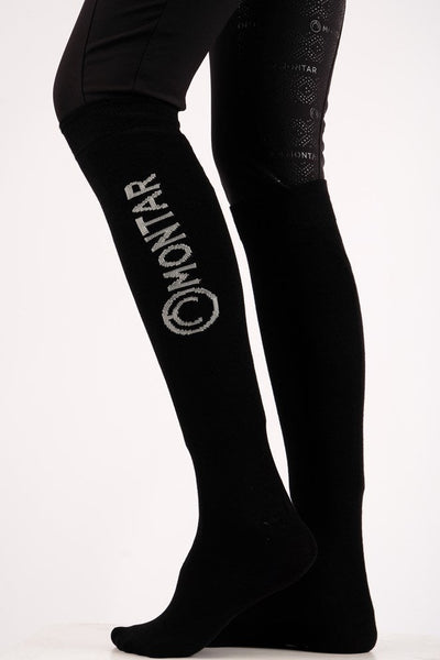 Long Bamboo Socks - Black