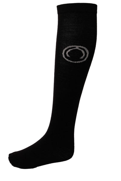 Long Wool Sock - Black