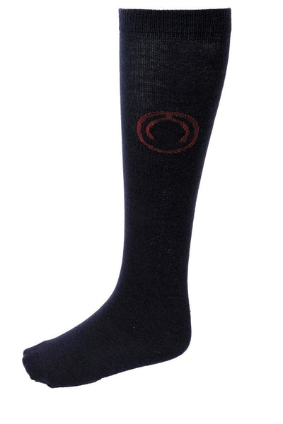 Long Wool Sock - Navy