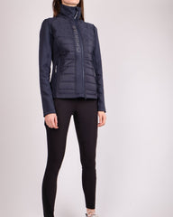 Emma Quilted Softshell Jacket - Navy