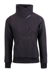 Sofie Sweatshirt with side neck zipper - Navy