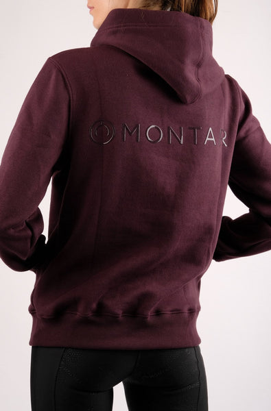 Nyla Logo Hoody - Plum